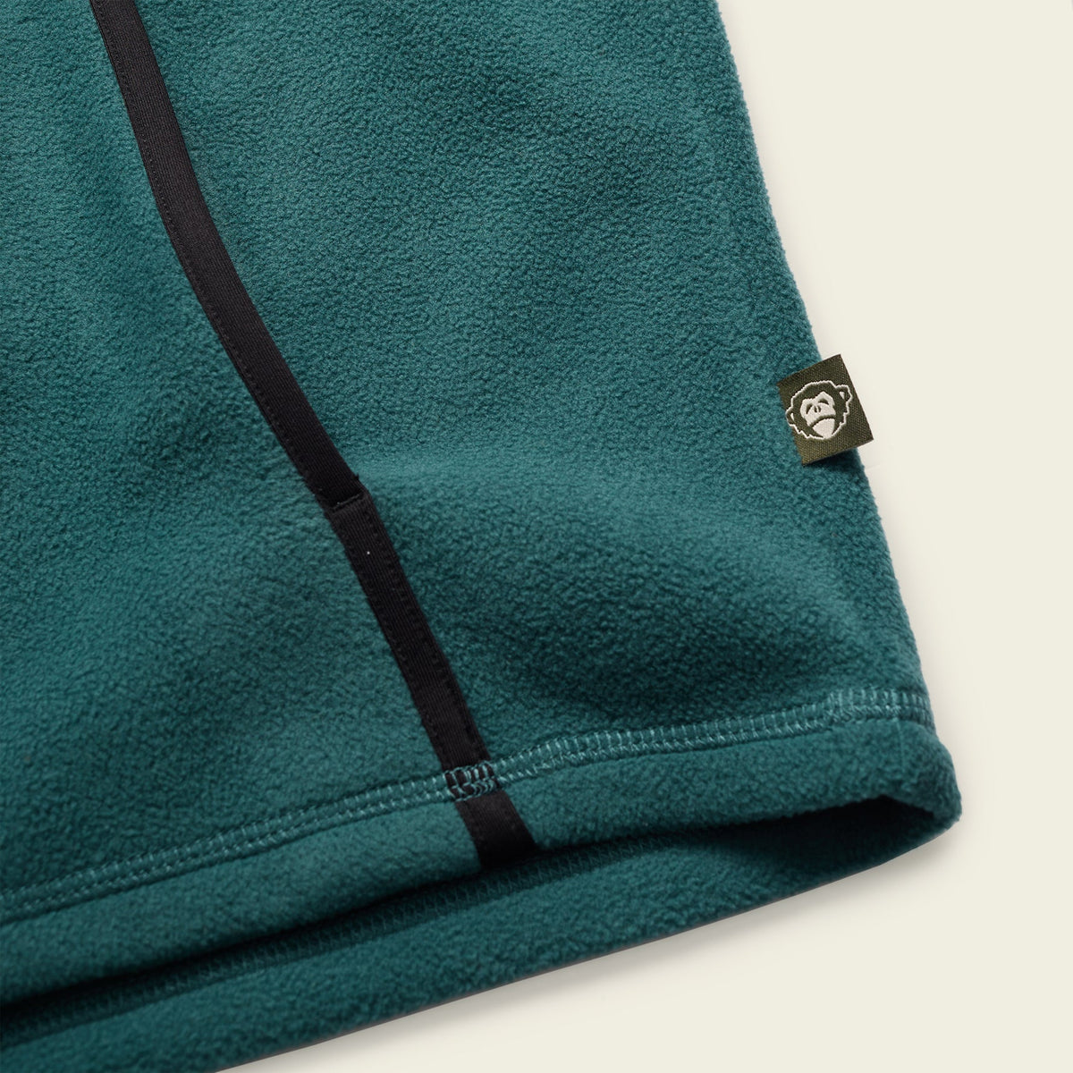 Sweatshirt Homme Microfleece Henley Manches Longues - Pull Chaud Col Boutonné Automne Hiver