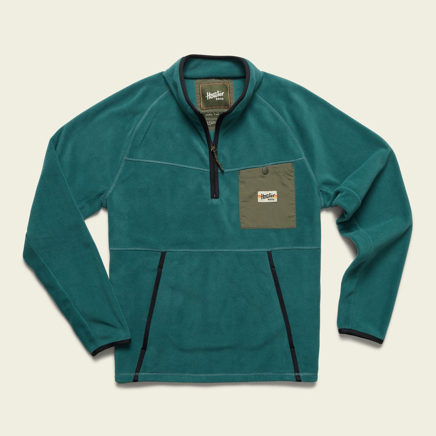 Free Range Fleece Pullover - Sea Blue