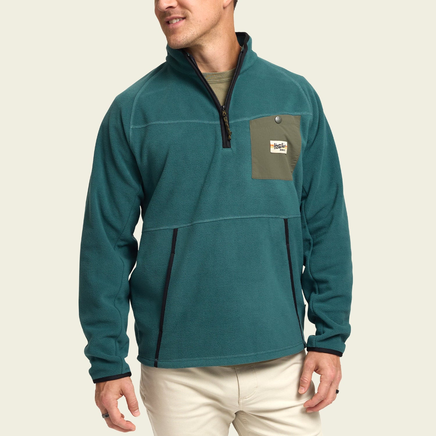 Free Range Fleece Pullover Sea Blue – HOWLER BROTHERS