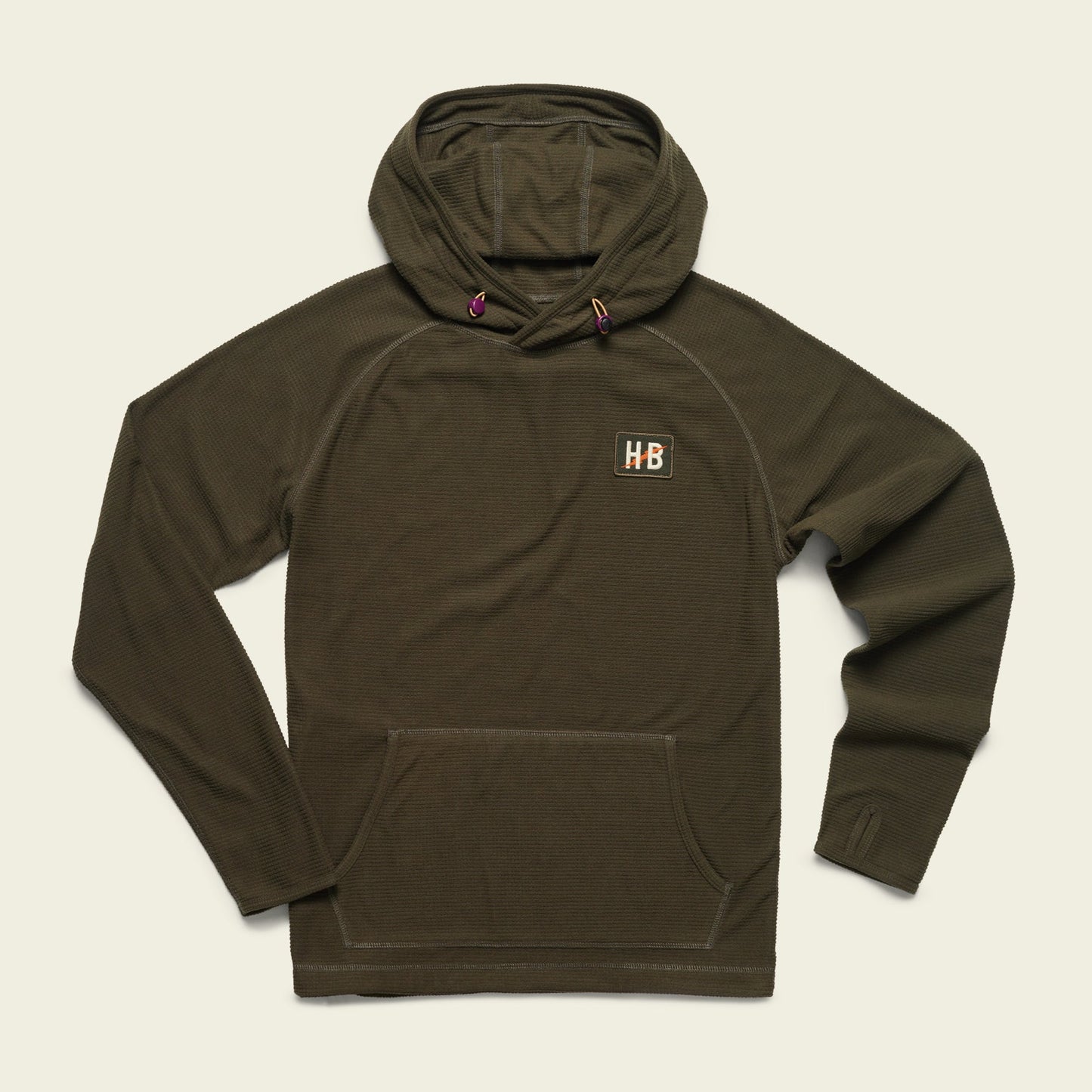 Palo Duro Grid Fleece Hoodie