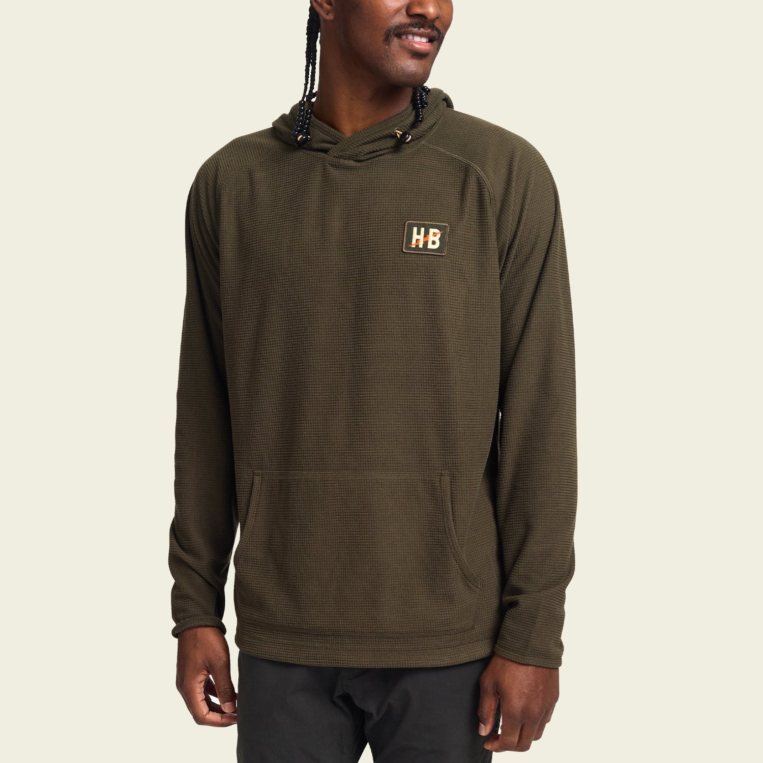 Palo Duro Grid Fleece Hoodie