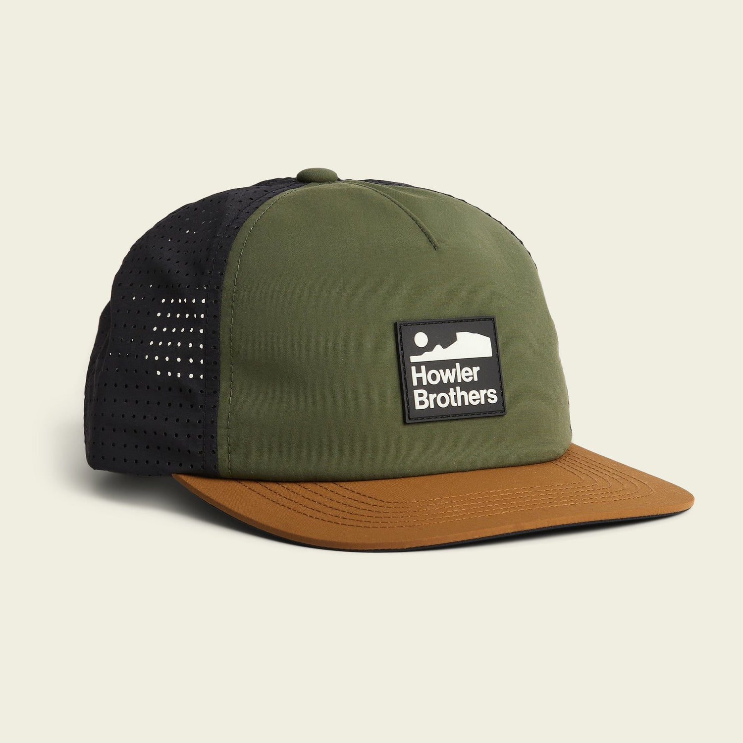 Aperture Tech Strapback - Army / Brown / Black