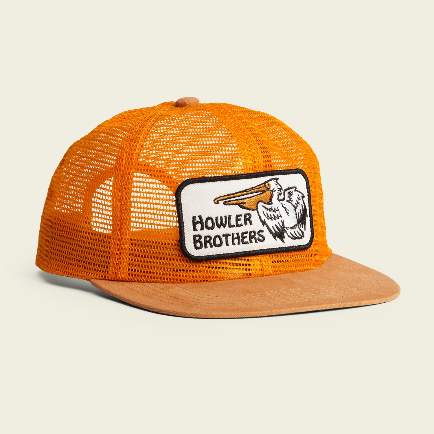 Pelican Badge Snapback - Pumpkin