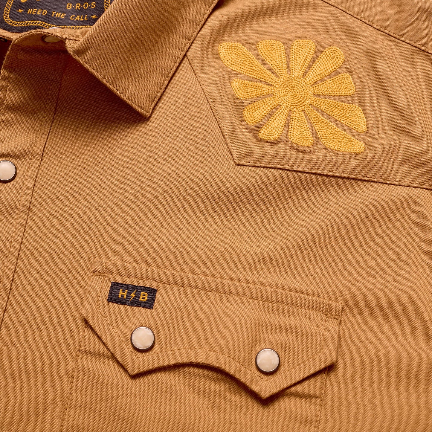 Crosscut Deluxe Snapshirt - Fawn : Deep Thoughts