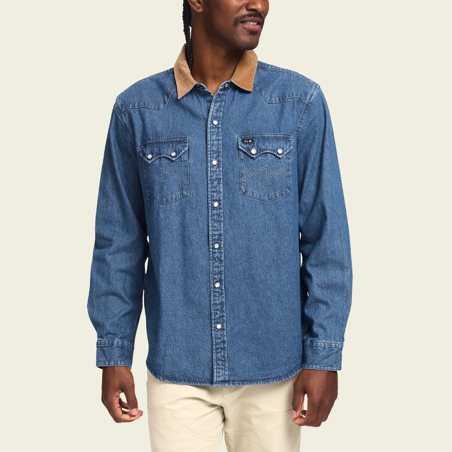 Dust Up Denim Snapshirt