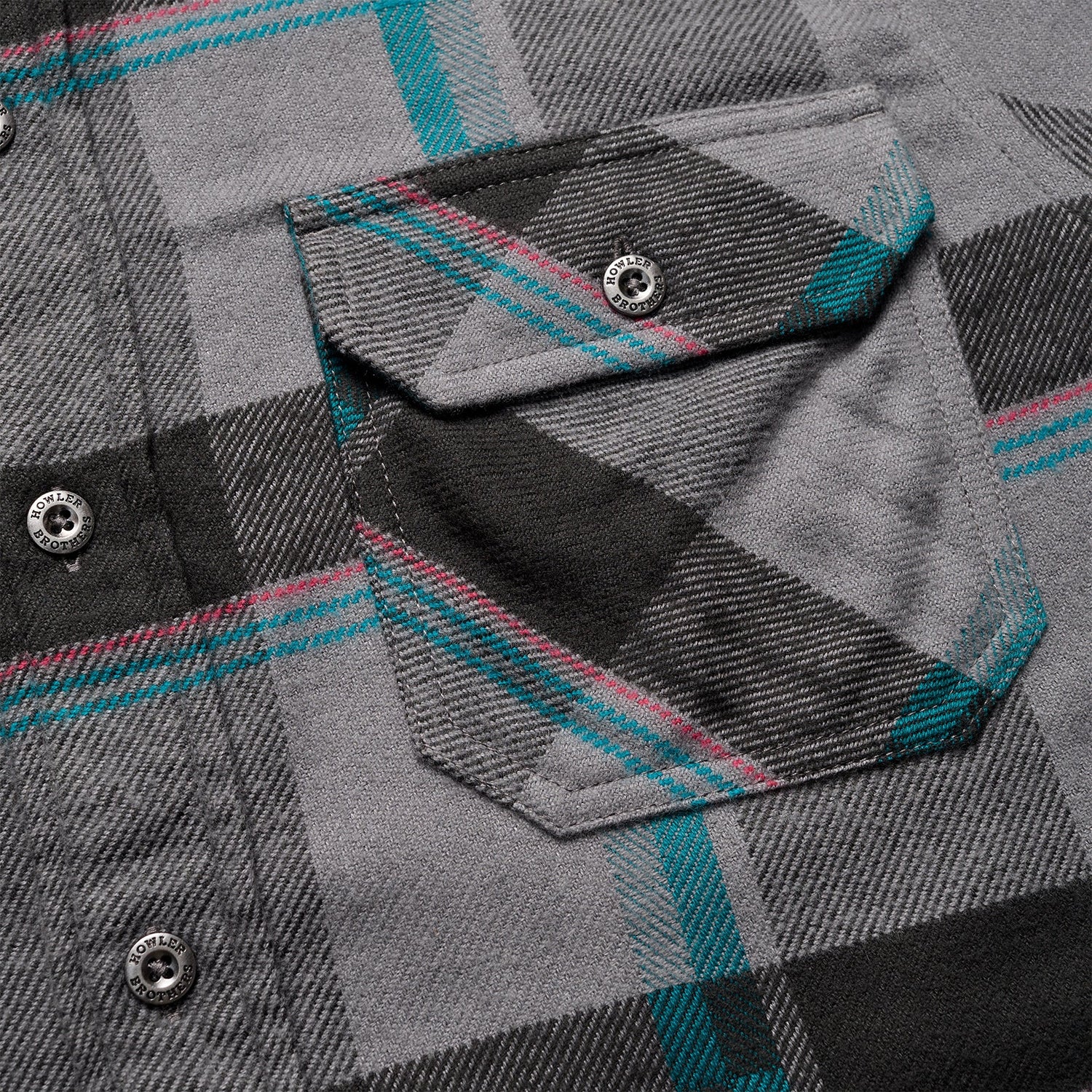 Harker's Flannel - Backdrop Plaid : Greystroke