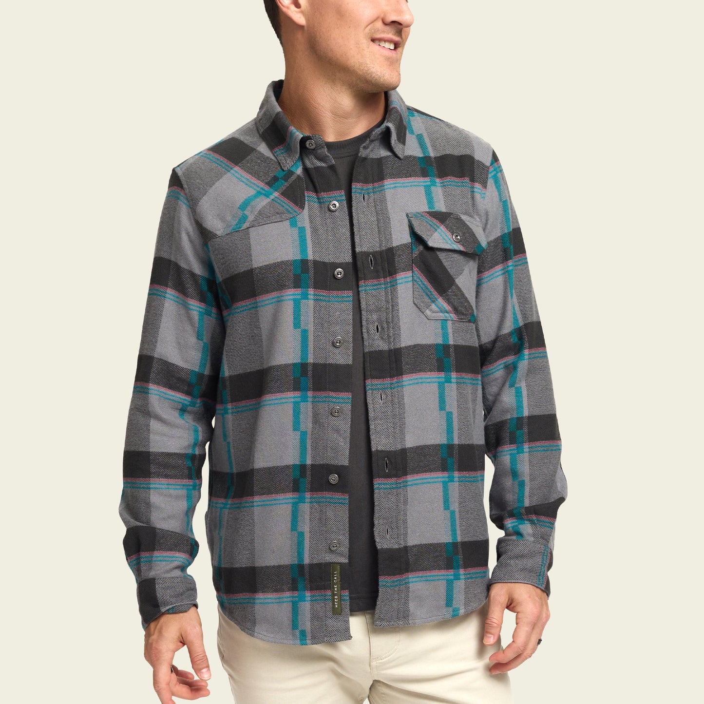 Harker's Flannel - Backdrop Plaid : Greystroke