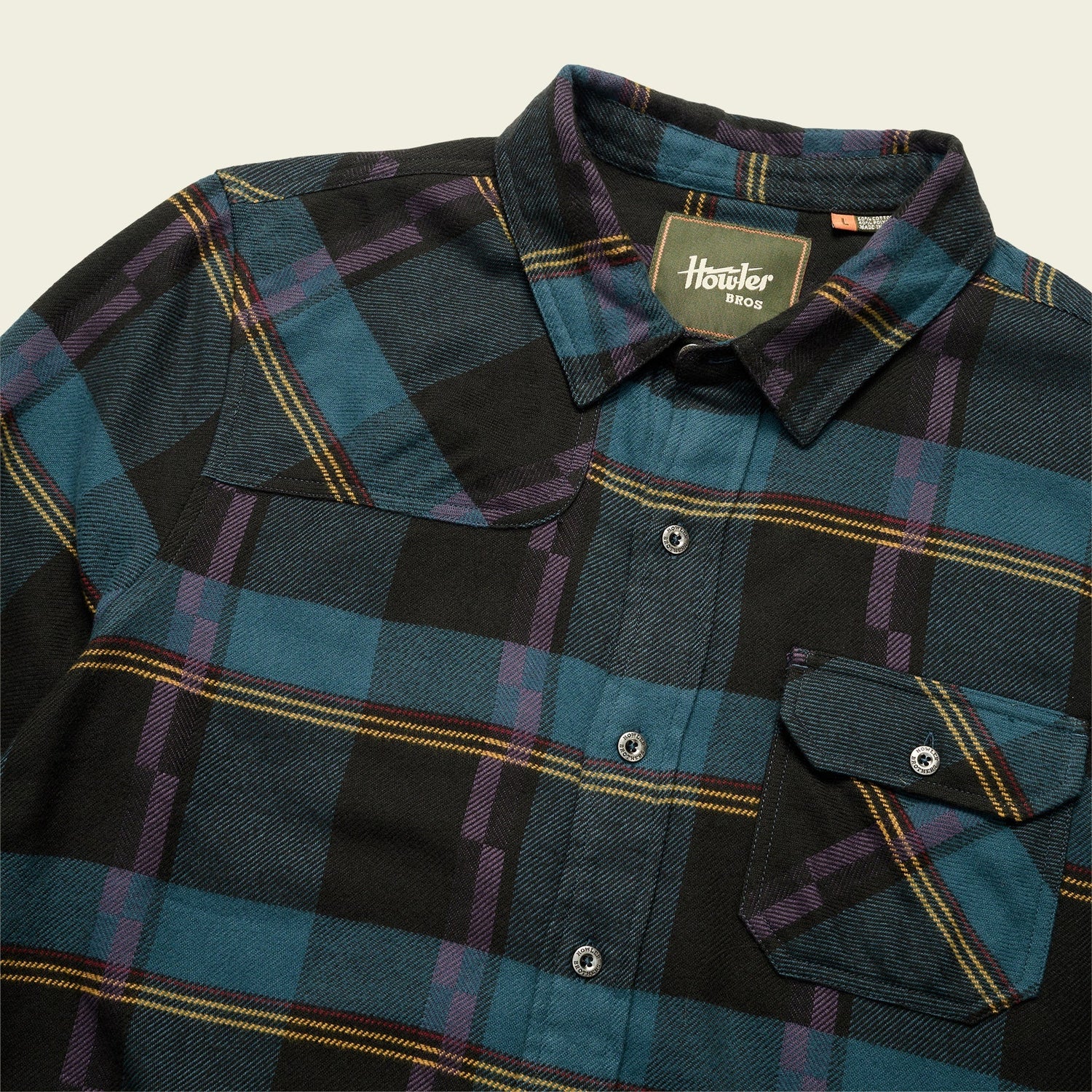 Harker's Flannel - Backdrop Plaid : Phantom Blue