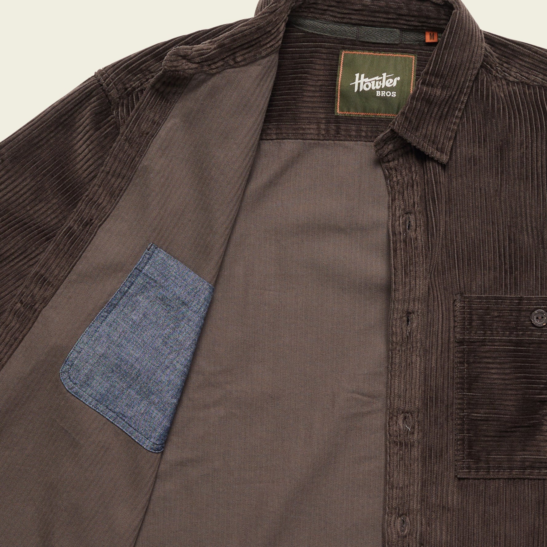 Iquitos Overshirt - Cocoa – HOWLER BROTHERS