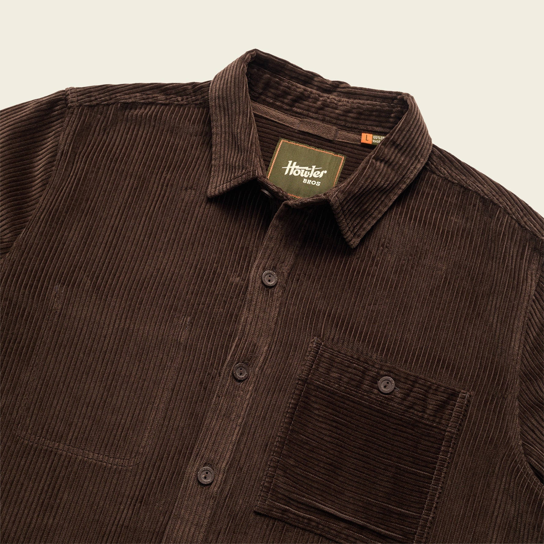 Iquitos Overshirt - Cocoa – HOWLER BROTHERS
