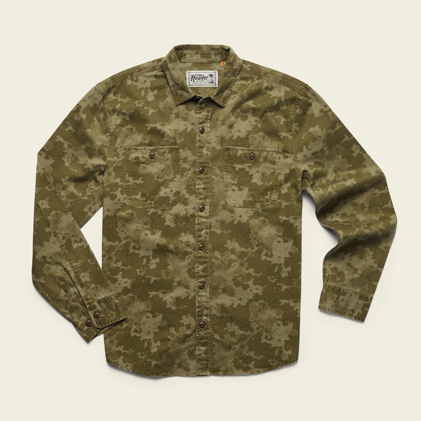 Vans Chemises à Manches Longues Greener Grounds Homme Noir