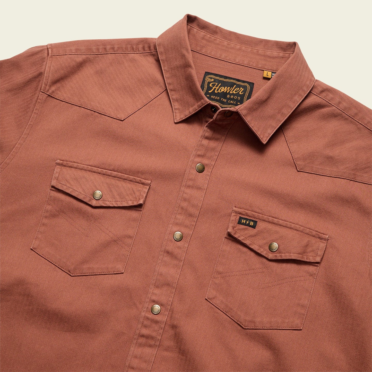 Sawhorse Work Shirt - Mink Brown