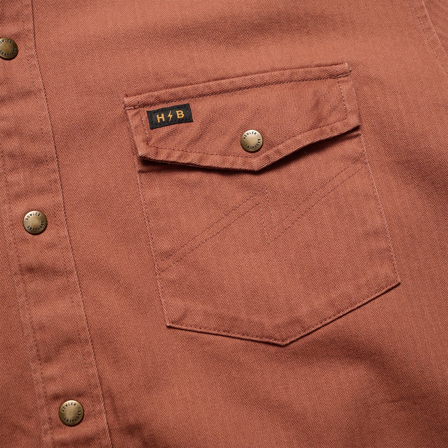 Sawhorse Work Shirt - Mink Brown