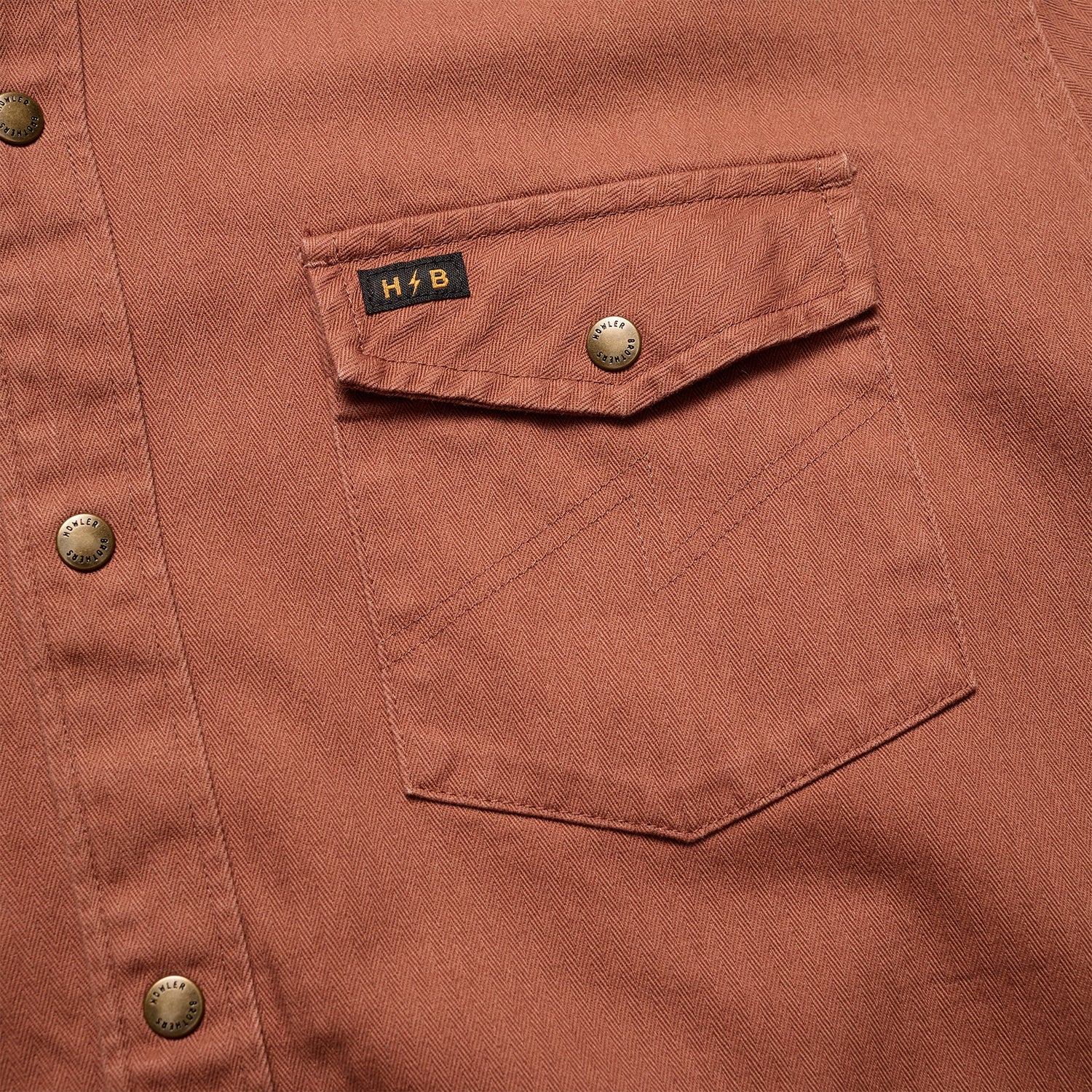 Sawhorse Work Shirt - Mink Brown