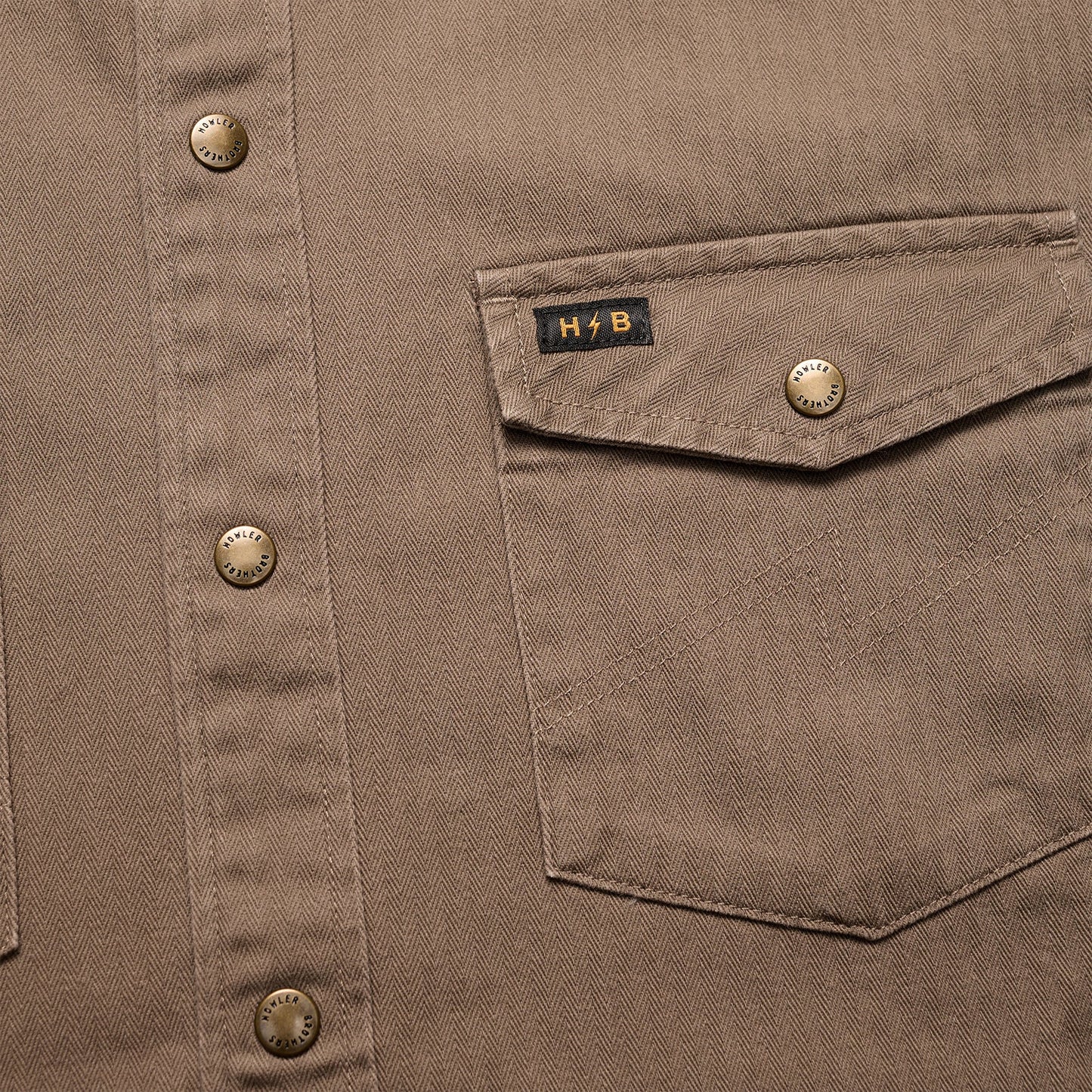 Sawhorse Work Shirt - Taupe