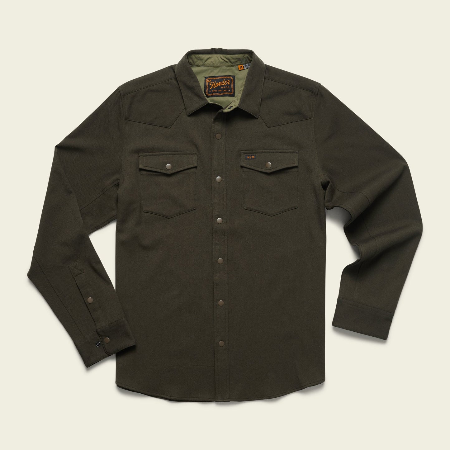 Stockman Stretch Snapshirt - Deep Woods