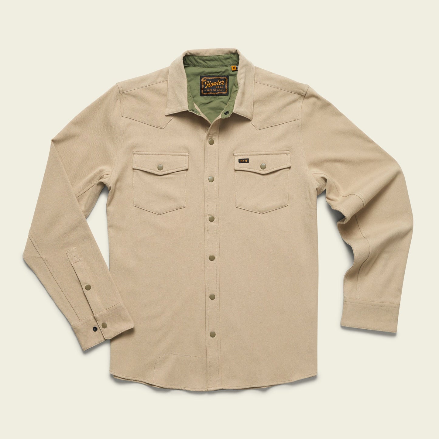 Stockman Stretch Snapshirt - Putty