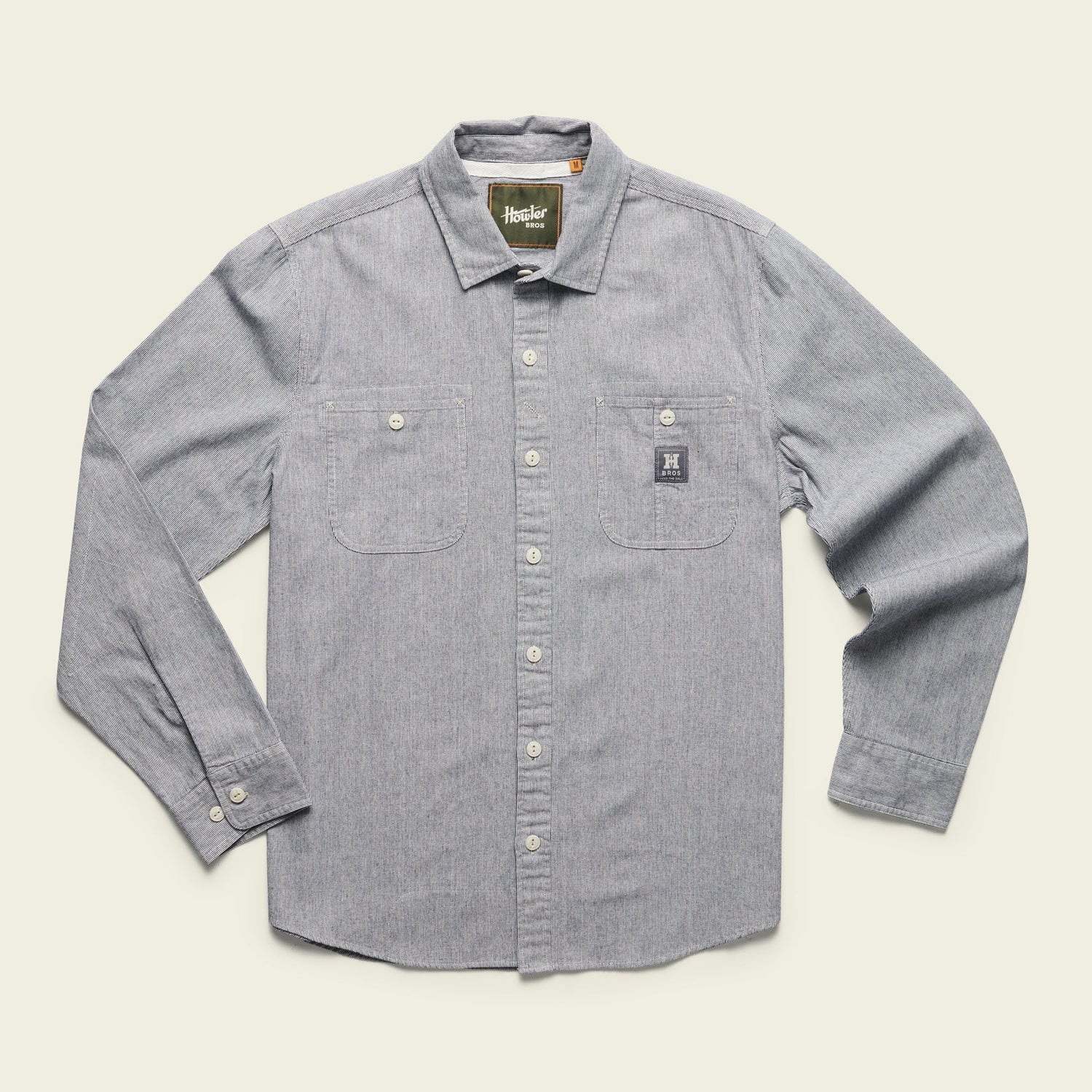 Tallier Work Shirt - Hickory Stripe Chambray