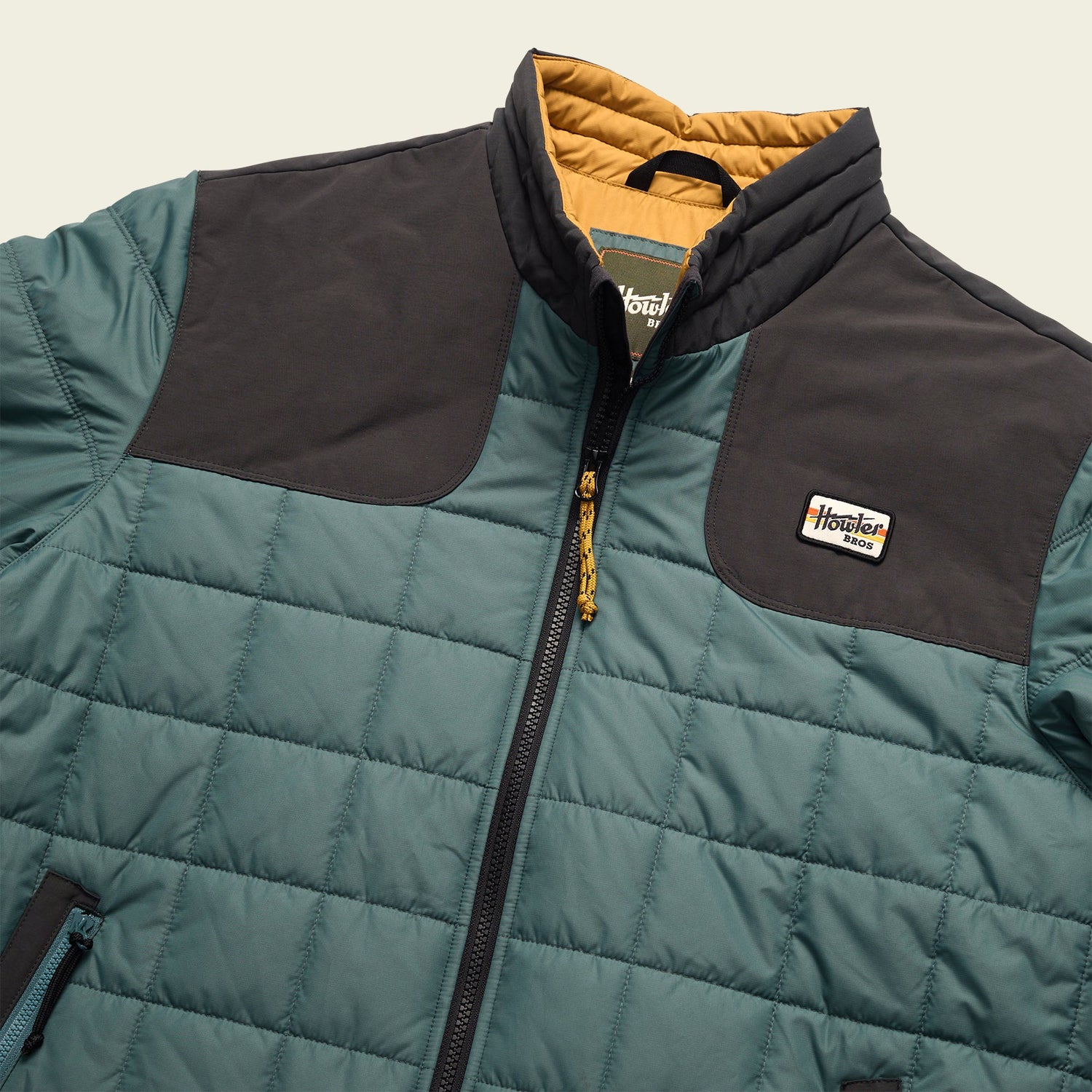 Merlin Jacket - Mist Green / Petrol