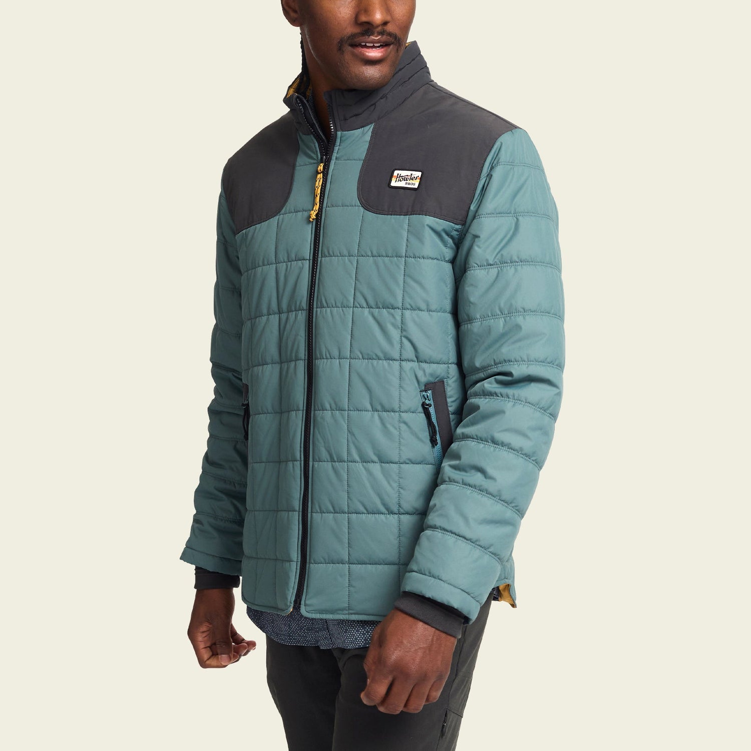 Merlin Jacket - Mist Green / Petrol