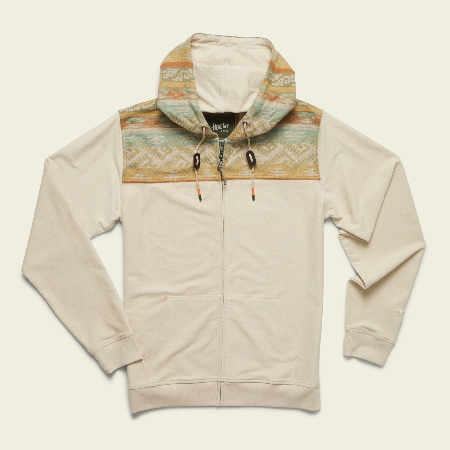 Shaman Hoodie - Oatmeal / Herrador Jacquard