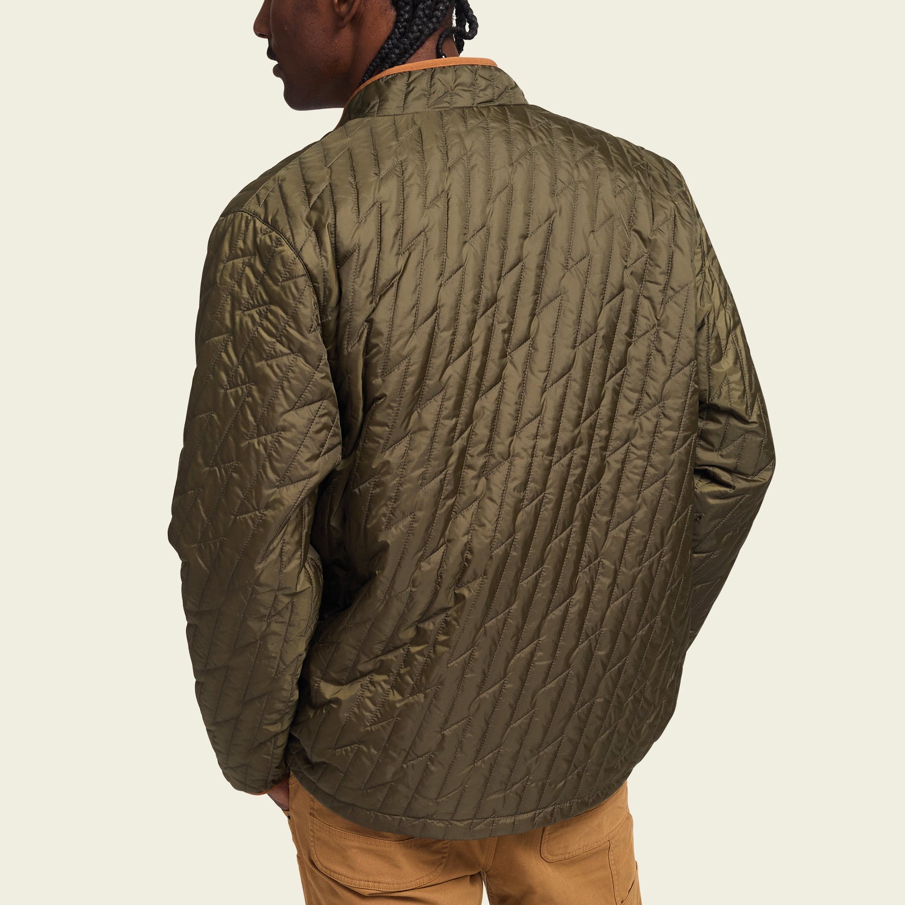 FIVE BROTHER TENT FABRIC DOWN JKT Olive