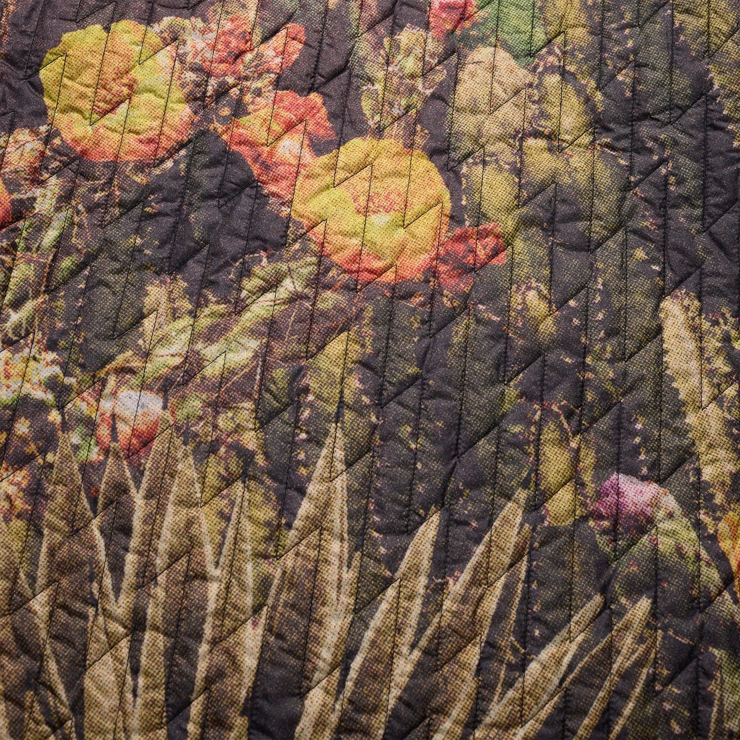 Voltage Quilted Pullover - Cactus Mob