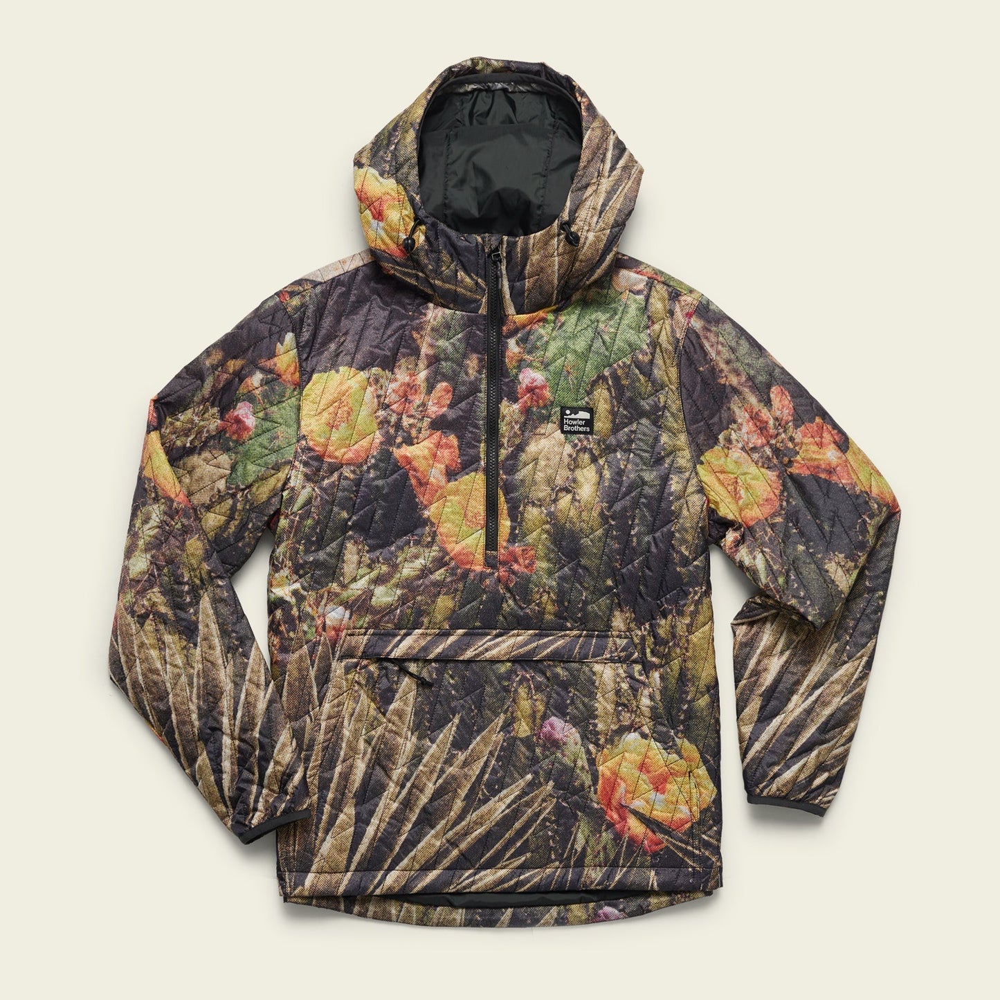 Voltage Quilted Pullover - Cactus Mob