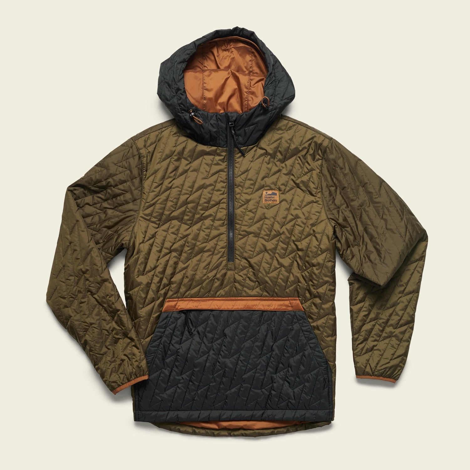 Voltage Quilted Pullover - Pinegrove