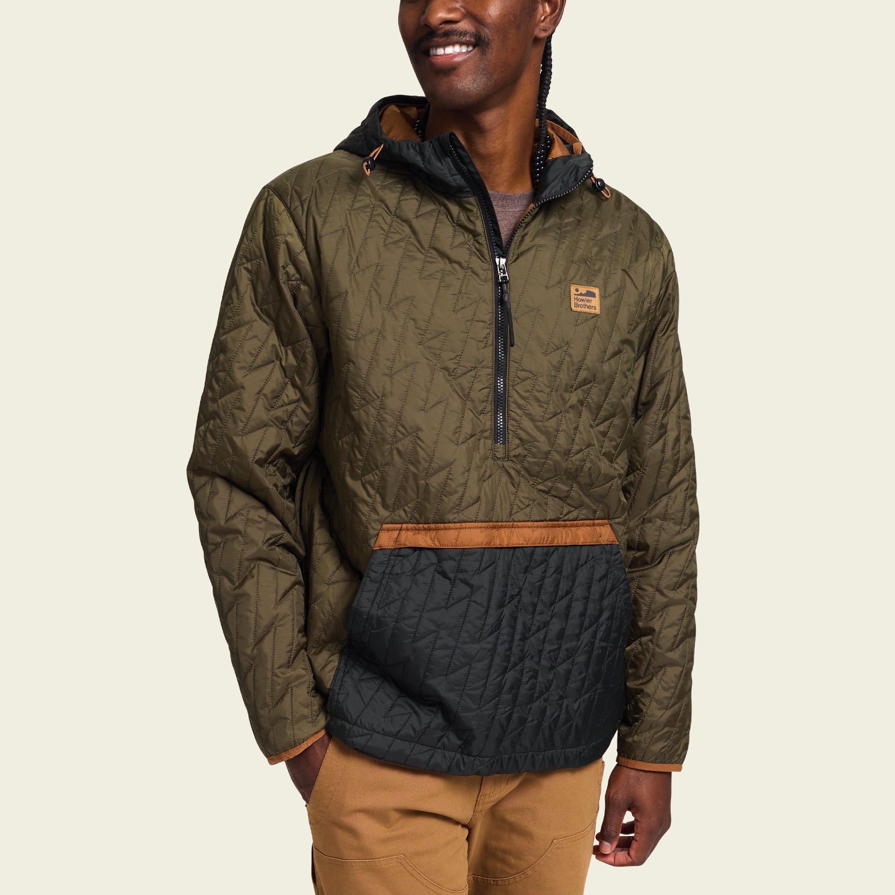 Howler brothers voltage quilted pullover outlet