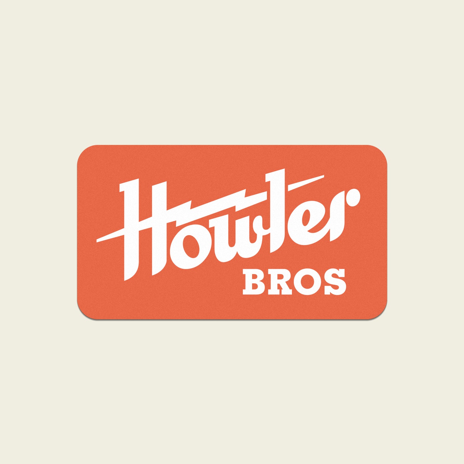 Howler Electric Sticker