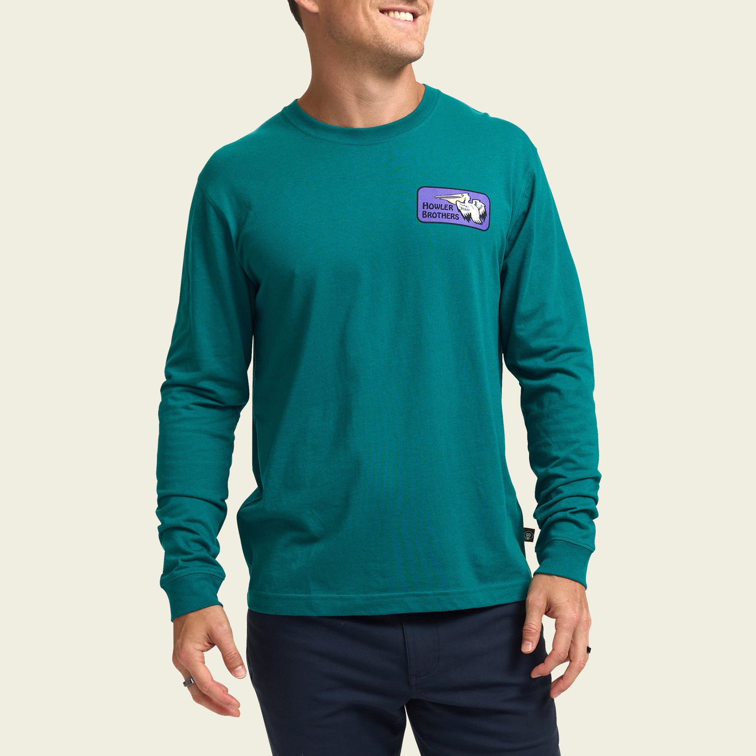 Pelican Badge Longsleeve T-Shirt