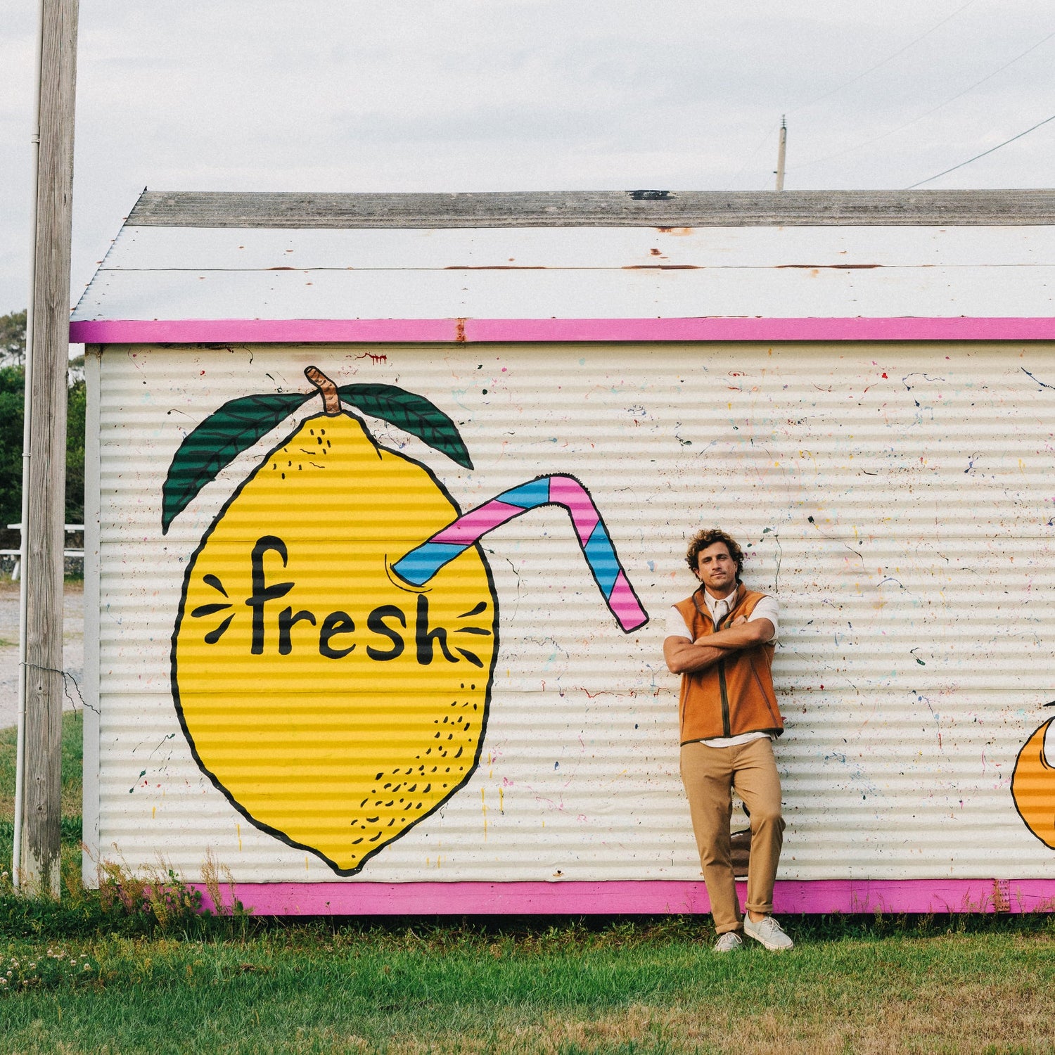 Free Range Fleece Vest - Adobe