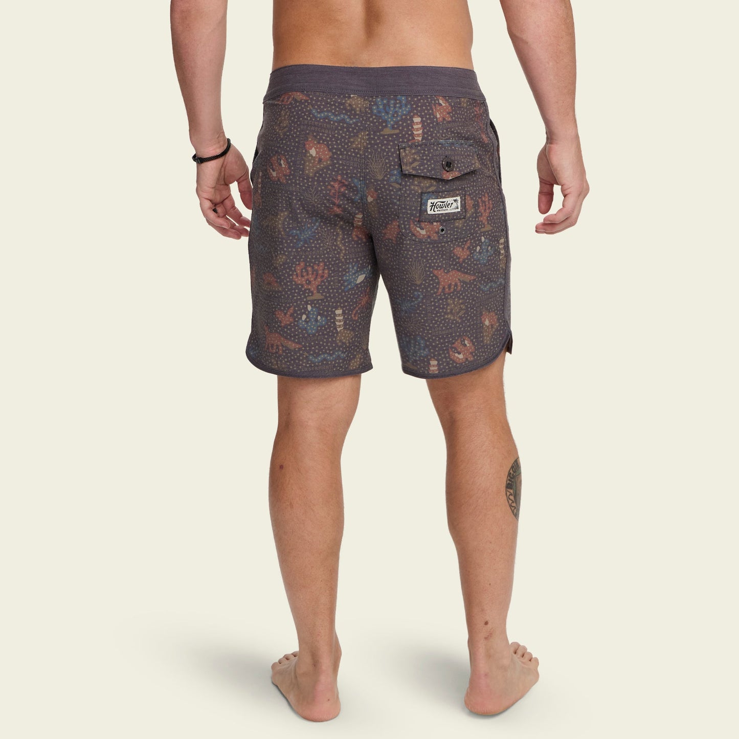 Bruja Boardshorts 18.5" - Ecosistema : Antique Black
