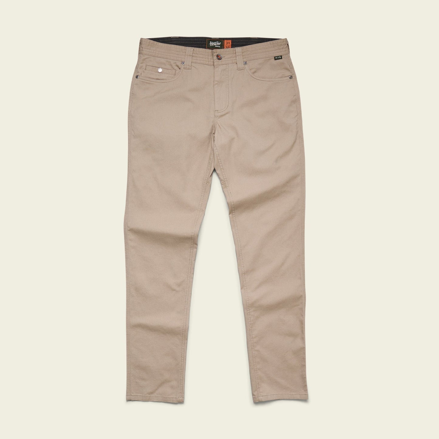 Frontside 5-Pocket Pants - Faded Khaki