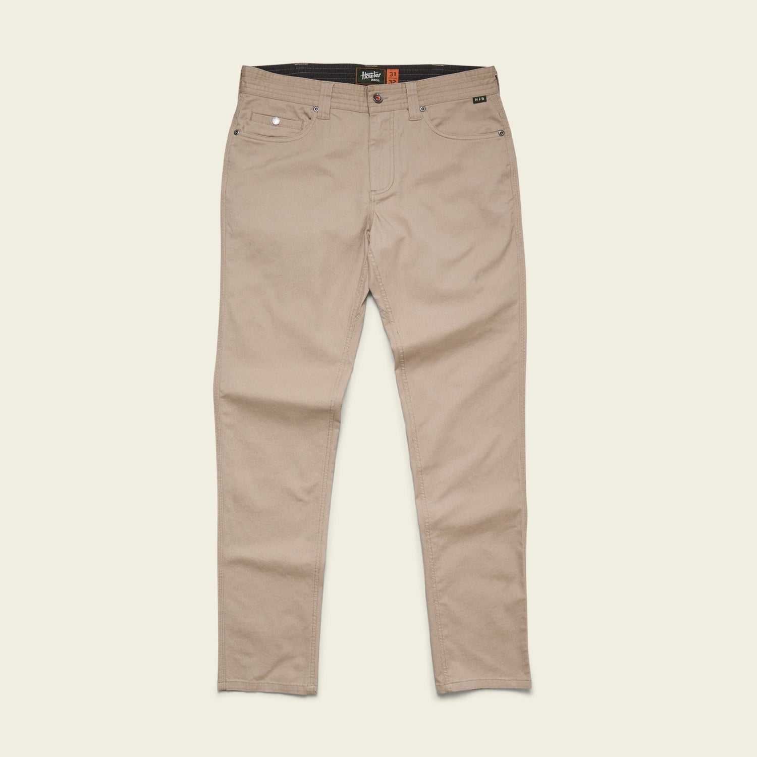 Frontside 5-Pocket Pants - Faded Khaki