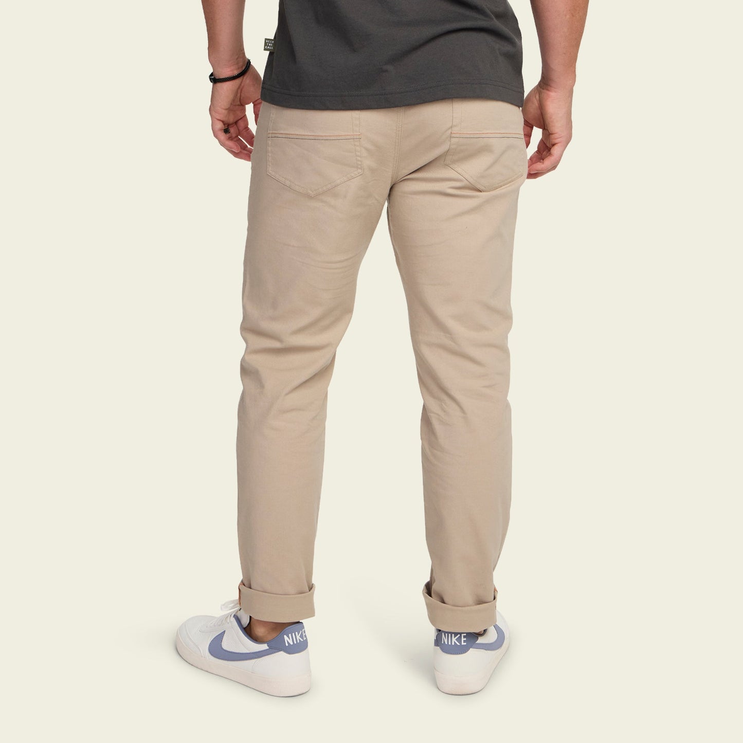 Frontside 5-Pocket Pants - Faded Khaki