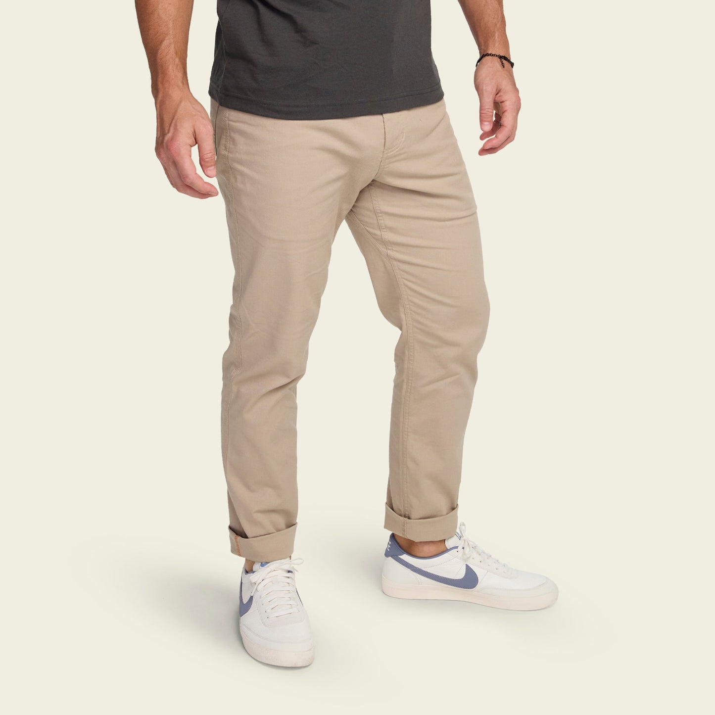 Frontside 5-Pocket Pants - Faded Khaki