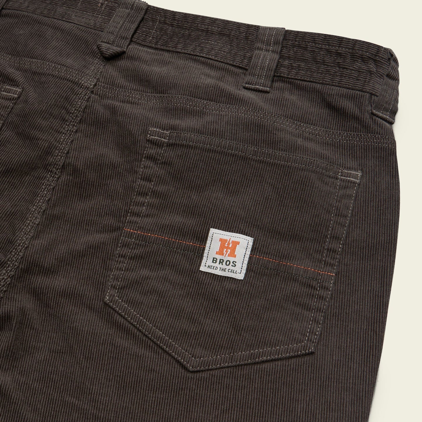 Frontside 5-Pocket Corduroy Pants - Charcoal