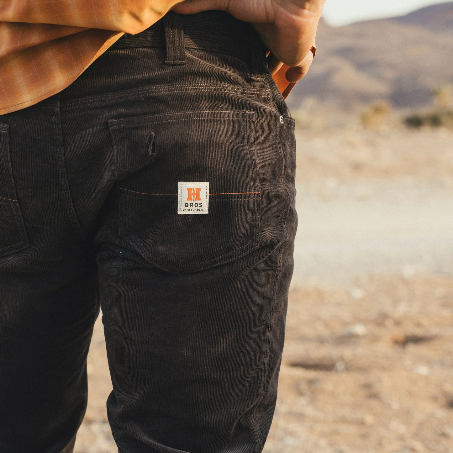 Frontside 5-Pocket Corduroy Pants - Charcoal