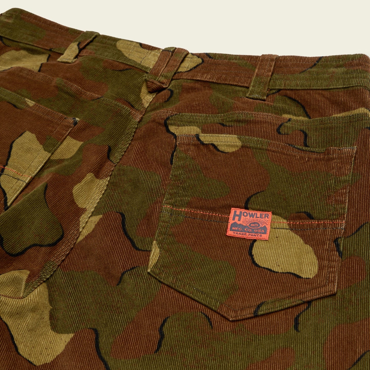 Frontside 5-Pocket Corduroy Pants - Mimetico : Fatigue