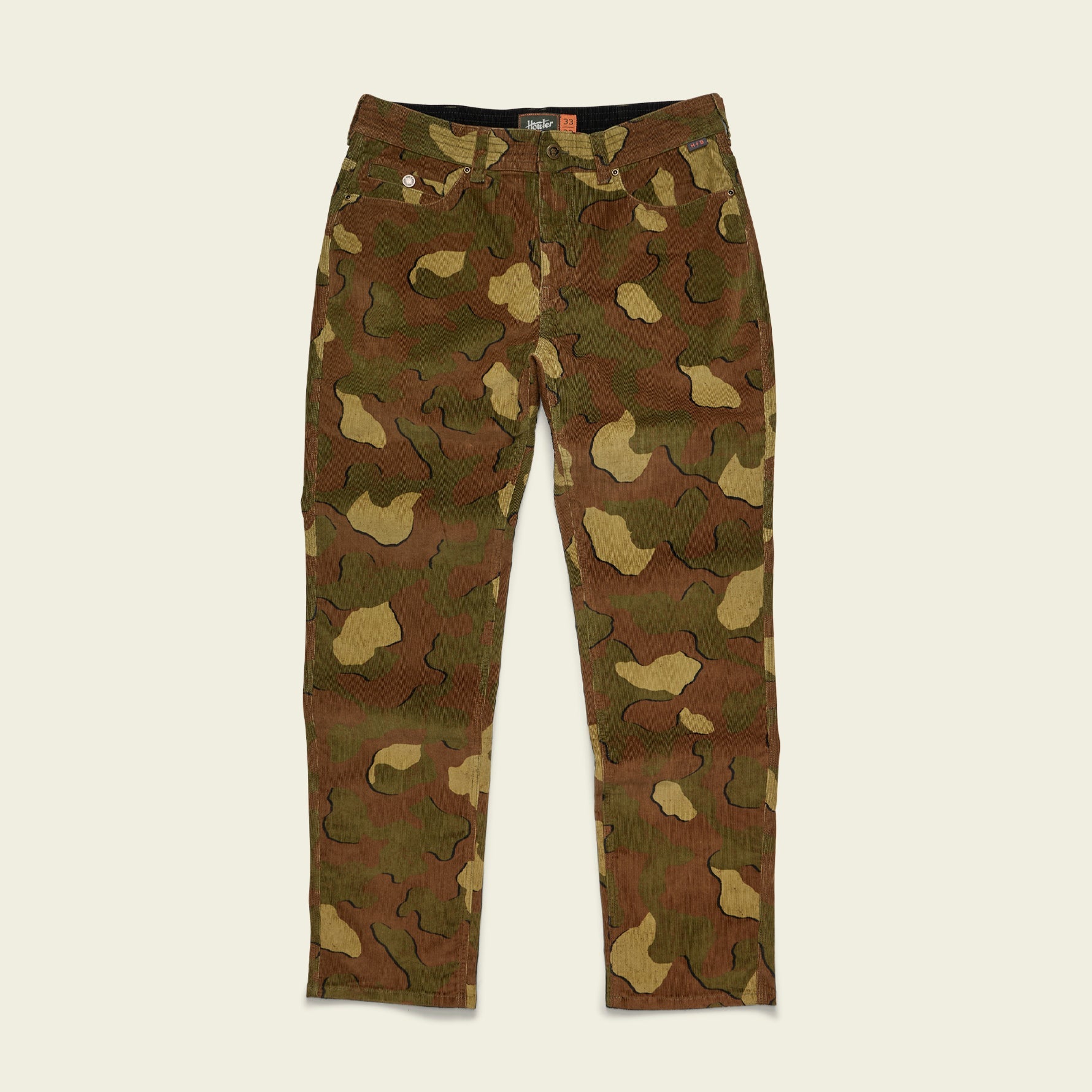 Frontside 5-Pocket Corduroy Pants - Mimetico : Fatigue – HOWLER