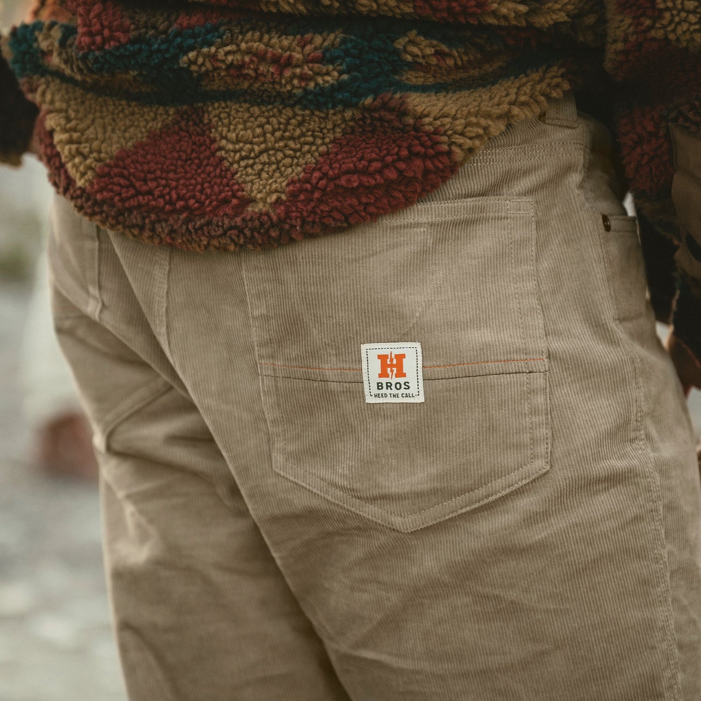 Frontside 5-Pocket Corduroy Pants - Putty