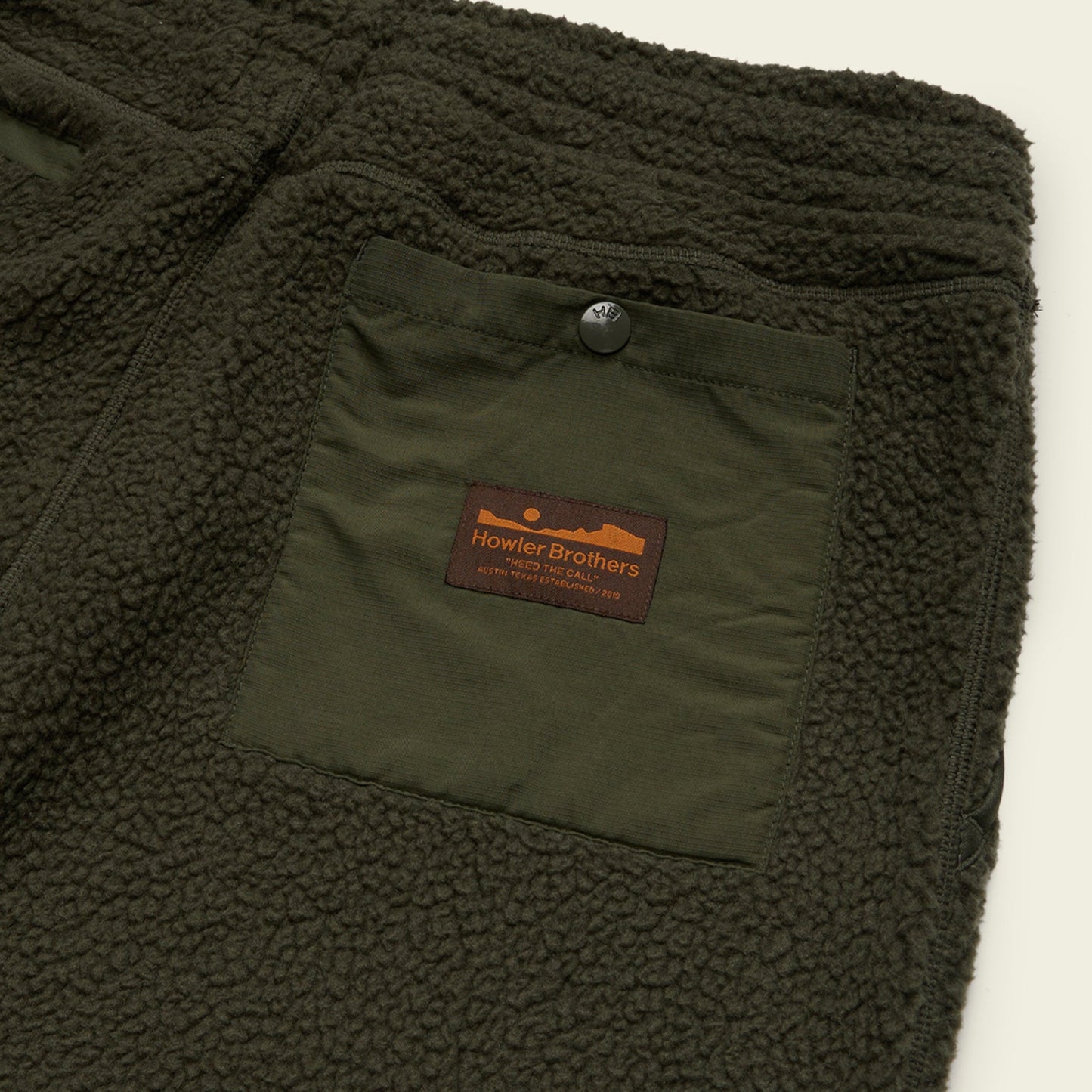 Pelusa Fleece Pants - Pine Needle