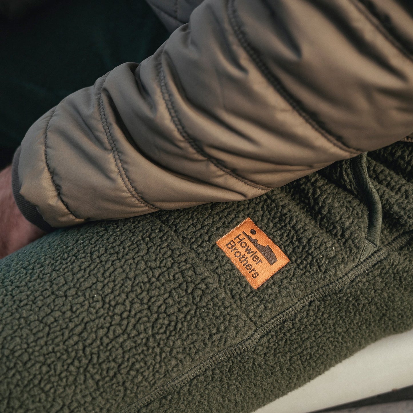 Pelusa Fleece Pants - Pine Needle