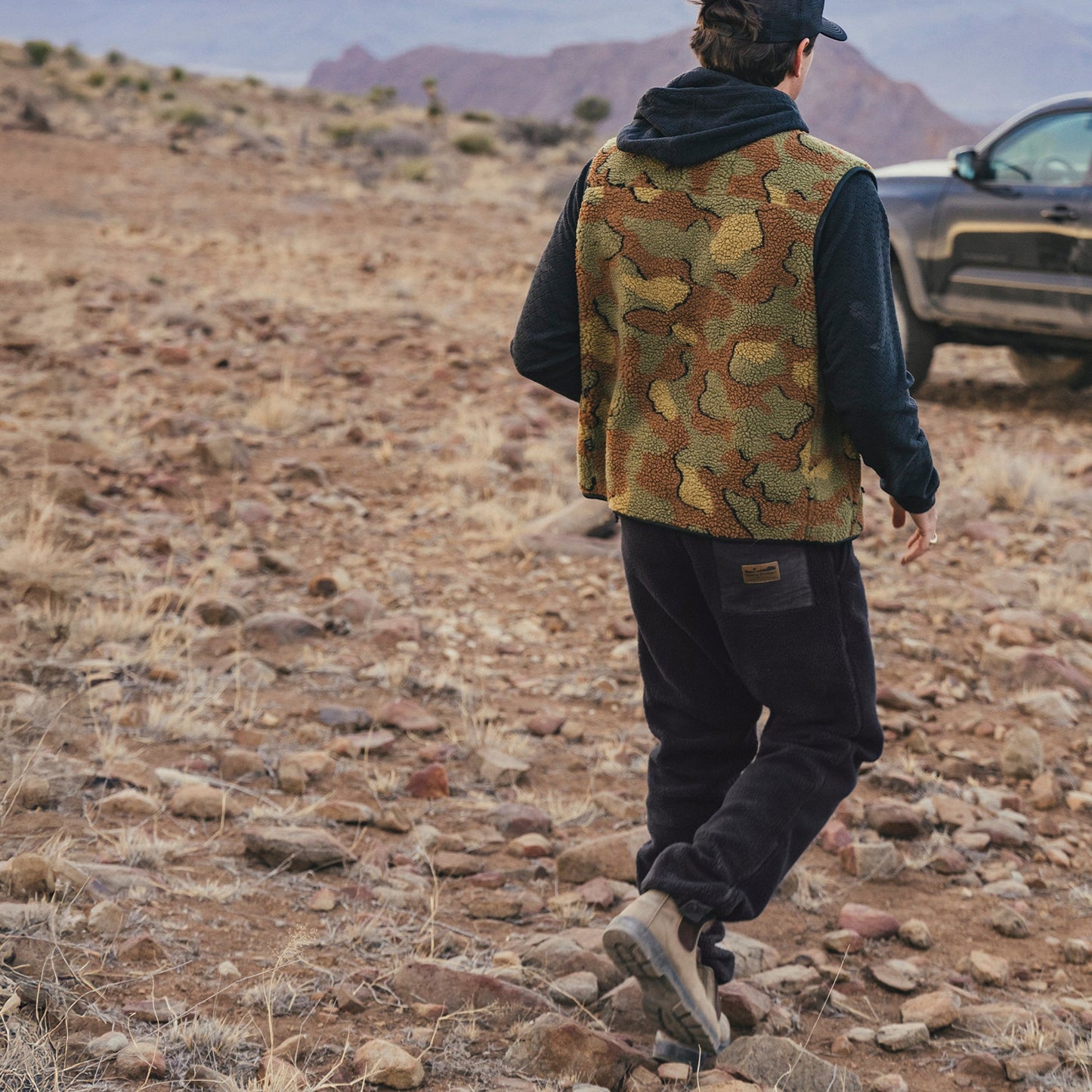 Pelusa Fleece Pants - True Black