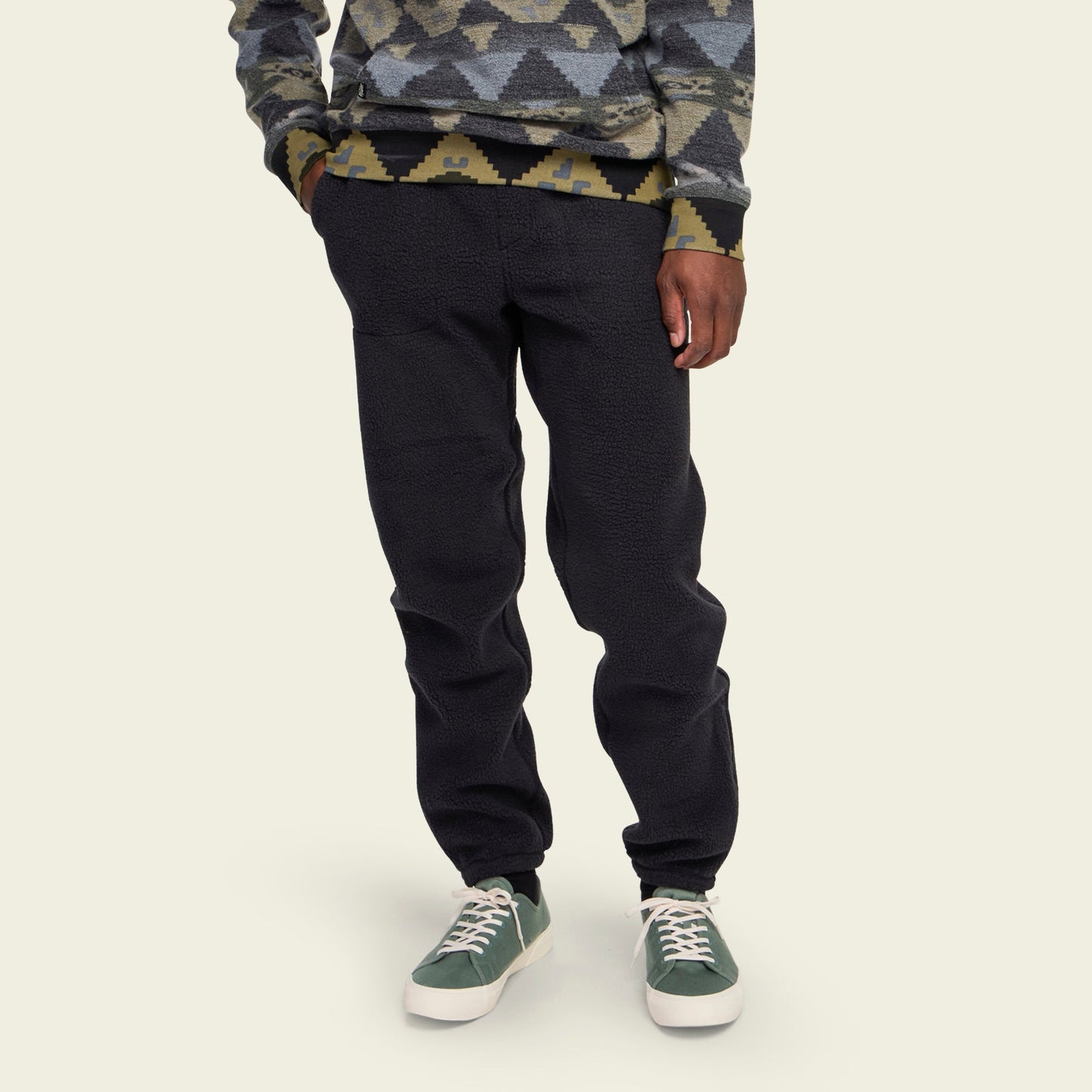 Pelusa Fleece Pants - True Black