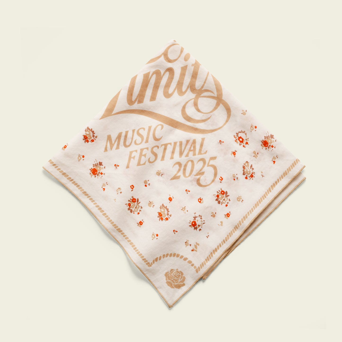 ACL Fest 2025 Bandana - Cream