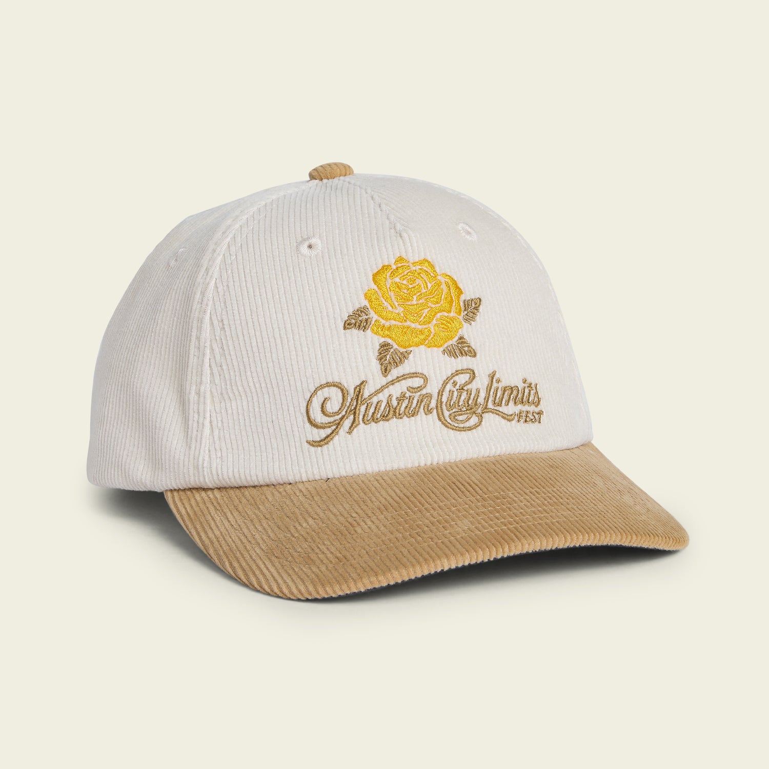 ACL Fest 2025 Standard Hat - Cream / Sand Corduroy