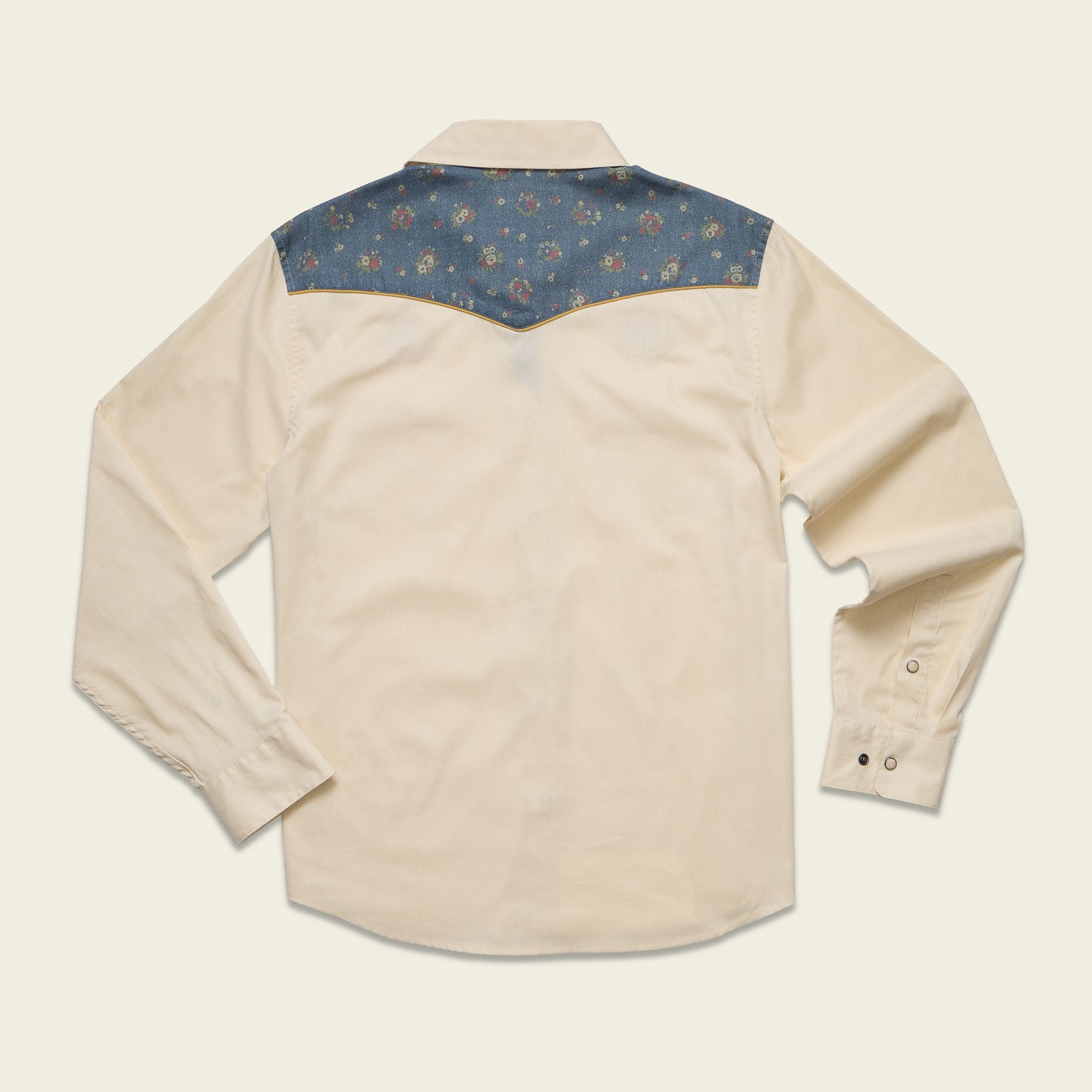 ACL Fest 2025 Crosscut Deluxe Snapshirt - Yellow Roses : Off White